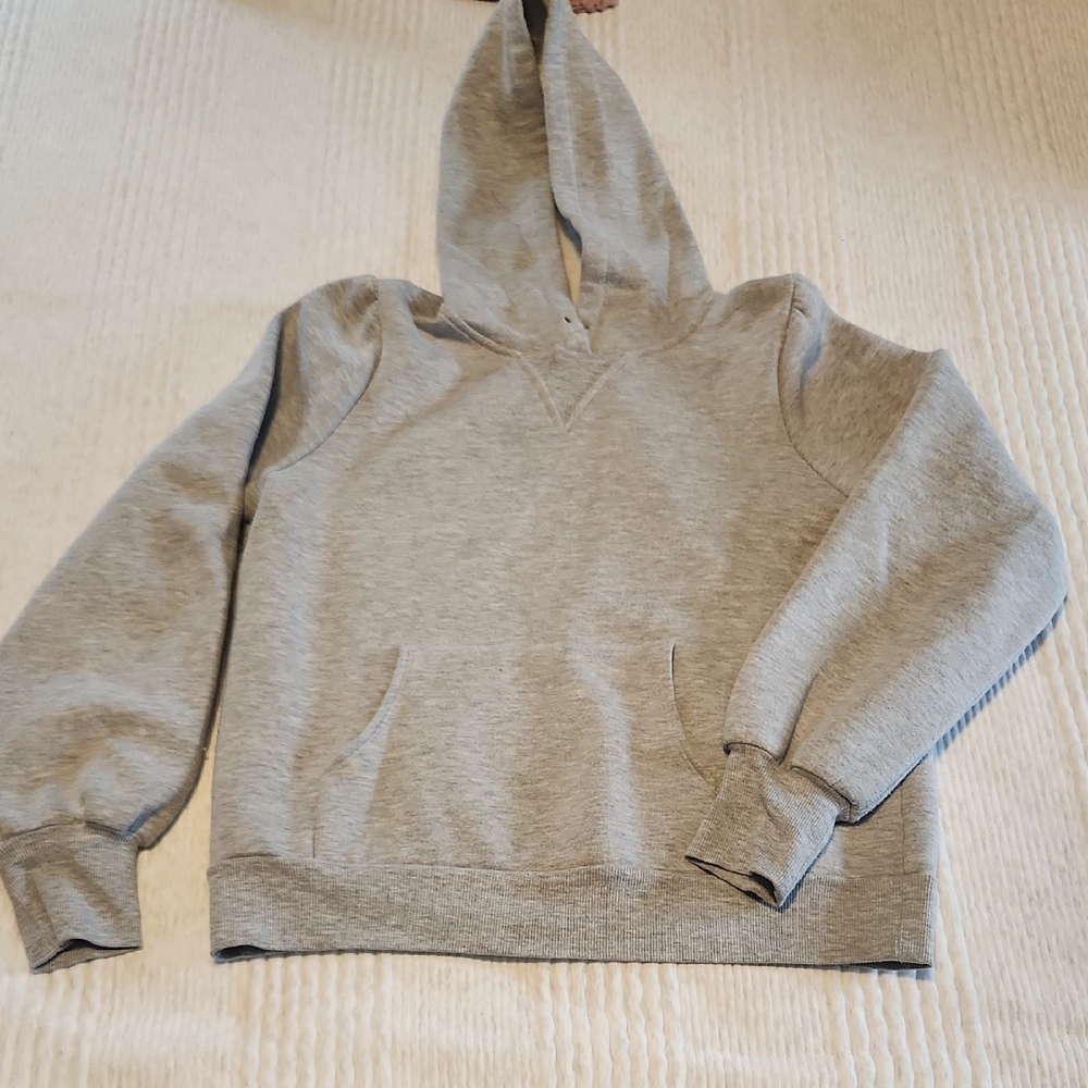 Allison Joy Light Gray Sweatshirt